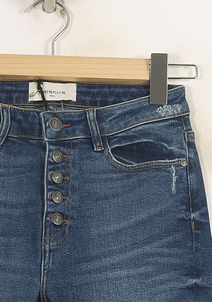 Jean Slim Bleu - Taille S/36 de la marque Bérénice | PARAD73629 - Vendu par Paradigme - Image 3