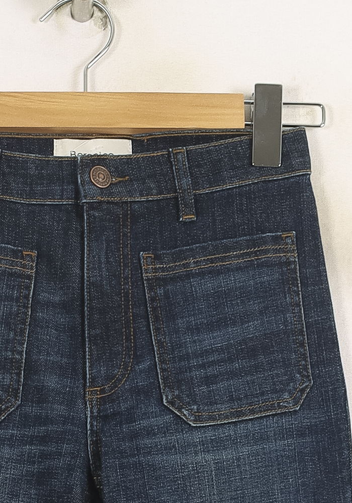Jean Évasé Bleu - Taille S/36 de la marque Bérénice | PARAD73631 - Vendu par Paradigme - Image 3