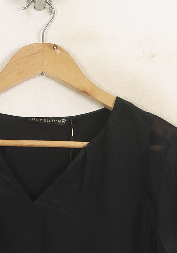 Blouse Noire - Taille M/38 de la marque Bérénice | PARAD73635 - Vendu par Paradigme - Image 3