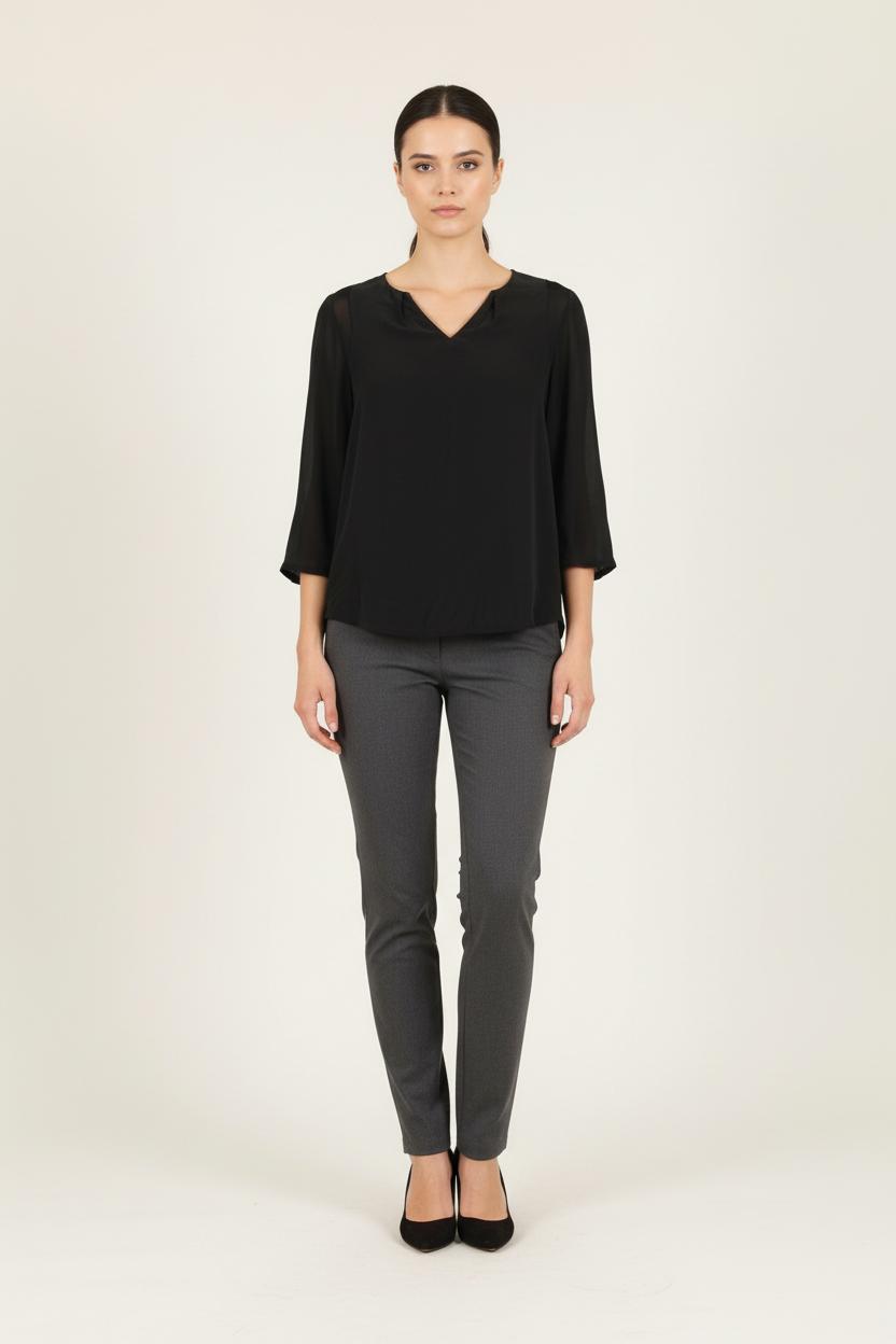 Blouse Noire - Taille M/38 de la marque Bérénice | PARAD73635 - Vendu par Paradigme - Image 1