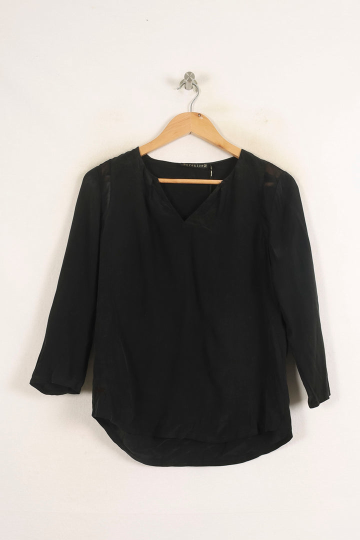 Blouse Noire - Taille M/38 de la marque Bérénice | PARAD73635 - Vendu par Paradigme - Image 2