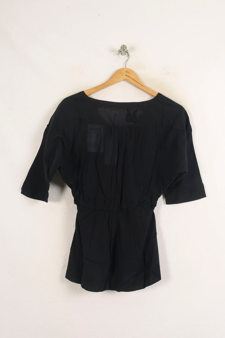 Blouse Noire - Taille S/36 de la marque Bérénice | PARAD73641 - Vendu par Paradigme - Image 4