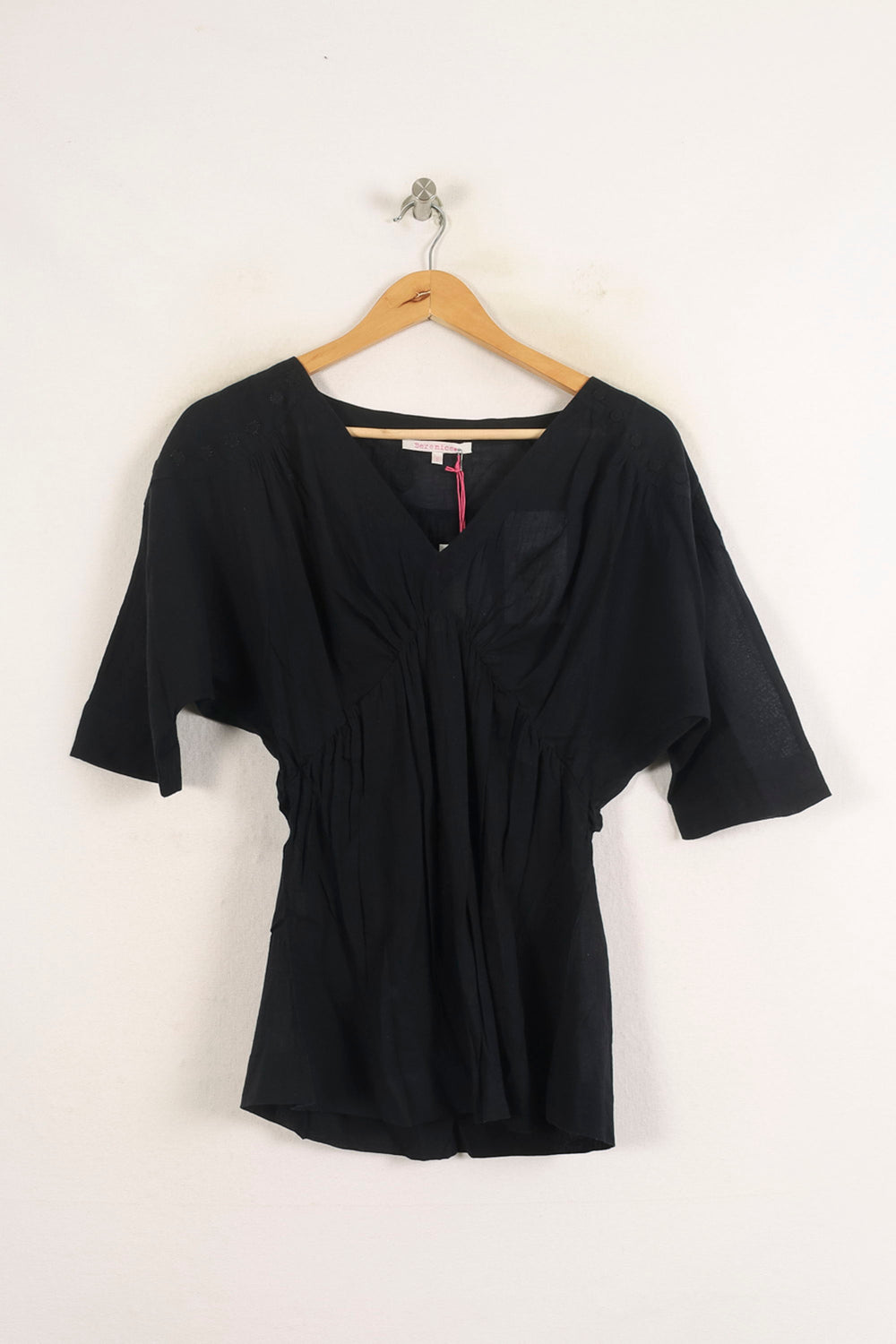 Blouse Noire - Taille S/36 de la marque Bérénice | PARAD73641 - Vendu par Paradigme - Image 2
