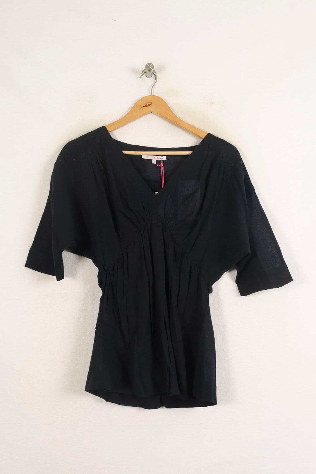Blouse Noire - Taille S/36 de la marque Bérénice | PARAD73641 - Vendu par Paradigme - Image 2