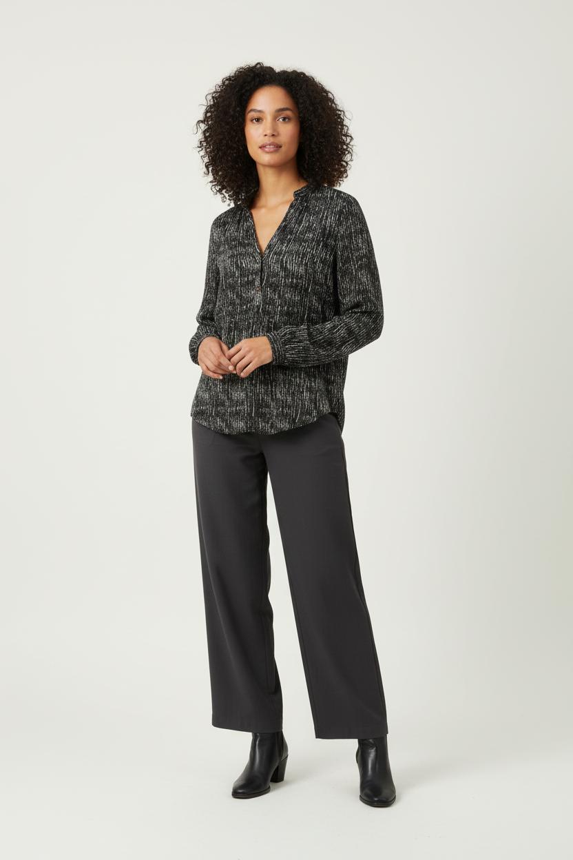 Blouse Noire et Blanche - Taille S/36 de la marque Bérénice | PARAD73642 - Vendu par Paradigme - Image 1