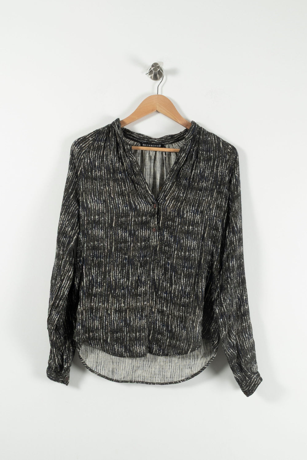 Blouse Noire et Blanche - Taille S/36 de la marque Bérénice | PARAD73642 - Vendu par Paradigme - Image 2