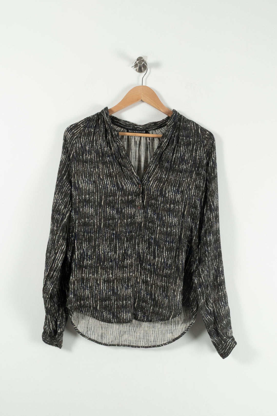 Blouse Noire et Blanche - Taille S/36 de la marque Bérénice | PARAD73642 - Vendu par Paradigme - Image 2