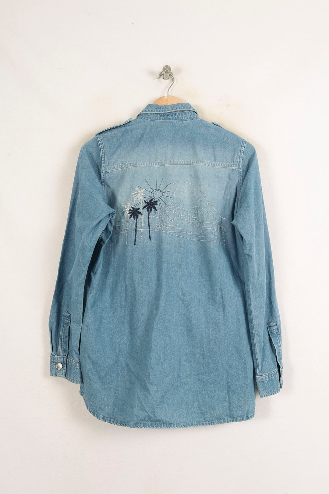 Surchemise Bleue - Taille S/36 de la marque Bérénice | PARAD73644 - Vendu par Paradigme - Image 4