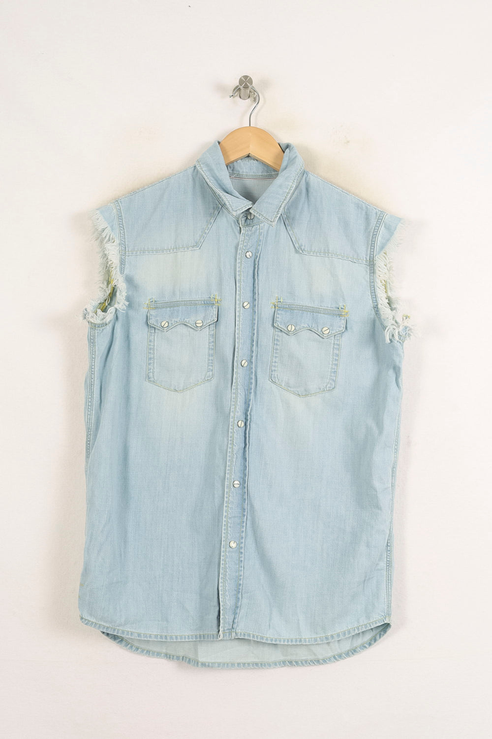 Gilet Sans Manches Bleu - Taille S/36 de la marque Bérénice | PARAD73648 - Vendu par Paradigme - Image 2