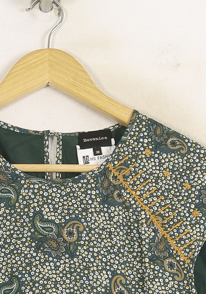Blouse Verte - Taille S/36 de la marque Bérénice | PARAD73659 - Vendu par Paradigme - Image 3