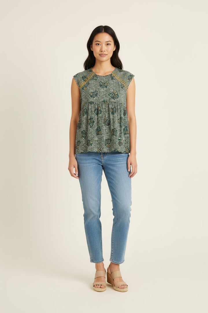 Blouse Verte - Taille S/36 de la marque Bérénice | PARAD73659 - Vendu par Paradigme - Image 1