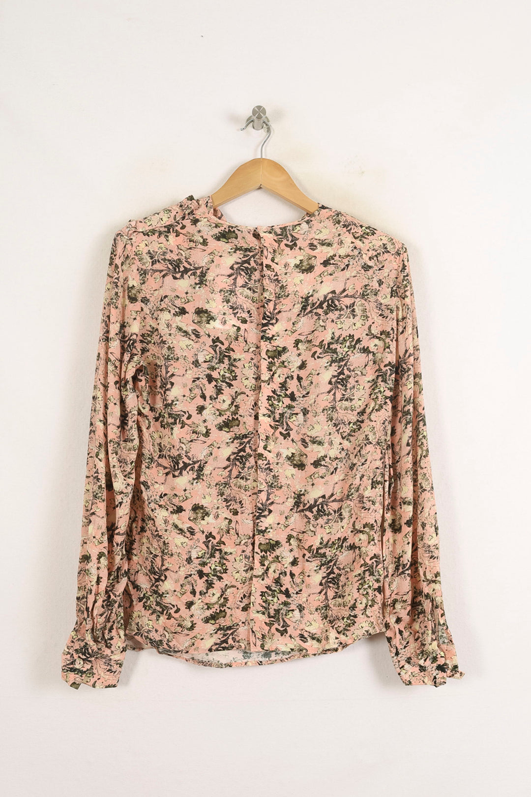 Blouse Rose et Verte - Taille S/36 de la marque Bérénice | PARAD73677 - Vendu par Paradigme - Image 4