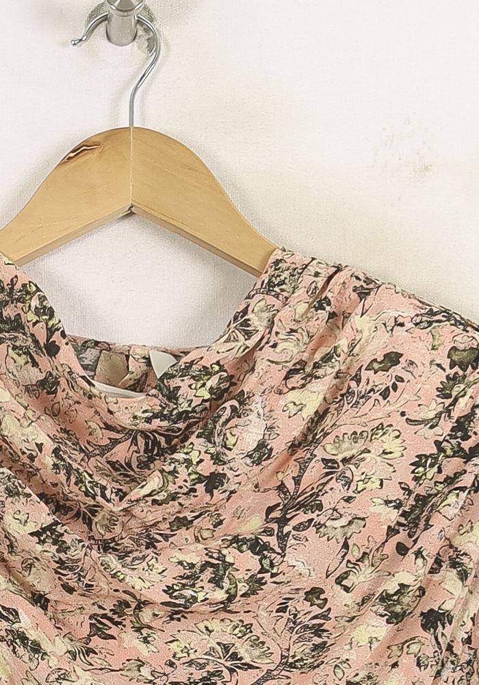 Blouse Rose et Verte - Taille S/36 de la marque Bérénice | PARAD73677 - Vendu par Paradigme - Image 3