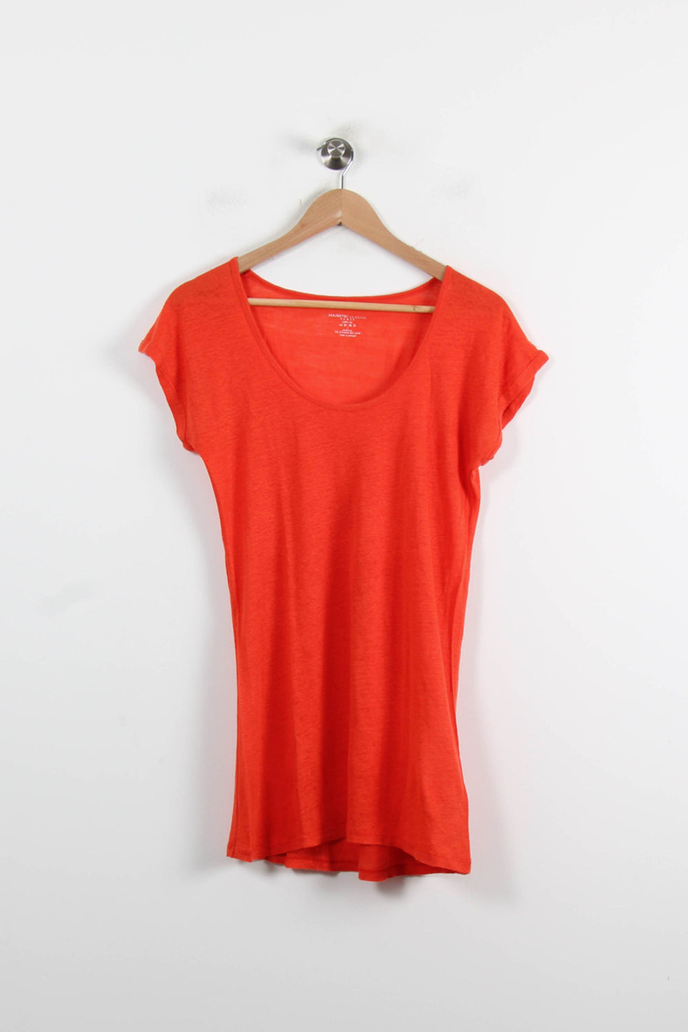 Tee-shirt Orange - Taille S/36 de la marque Majestic Filatures | PARAD73685 - Vendu par Paradigme - Image 2