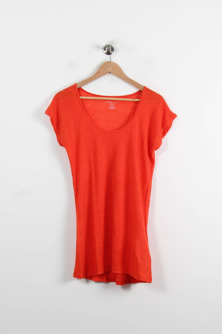 Tee-shirt Orange - Taille S/36 de la marque Majestic Filatures | PARAD73685 - Vendu par Paradigme - Image 2