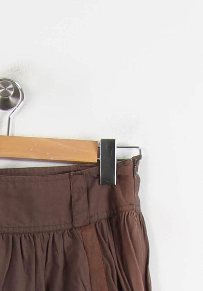 Jupe Midi Marron - Taille S/36 de la marque Lee | PARAD73700 - Vendu par Paradigme - Image 3