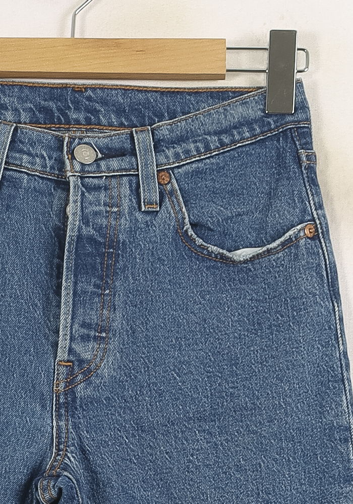 Jean Droit Bleu - Taille S/36 de la marque Levi's | PARAD73711 - Vendu par Paradigme - Image 3