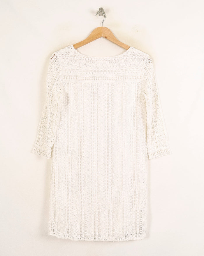 Robe Courte Blanche - Taille L/40