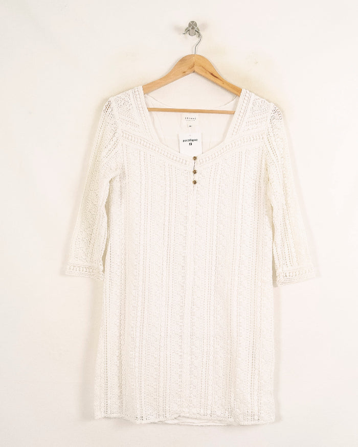 Robe Courte Blanche - Taille L/40