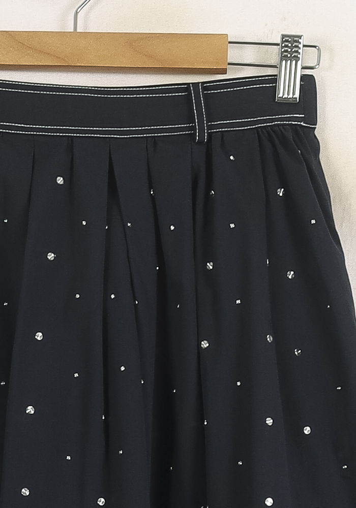 Jupe Midi Bleue - Taille XS/34 de la marque Maje | PARAD73721 - Vendu par Paradigme - Image 3