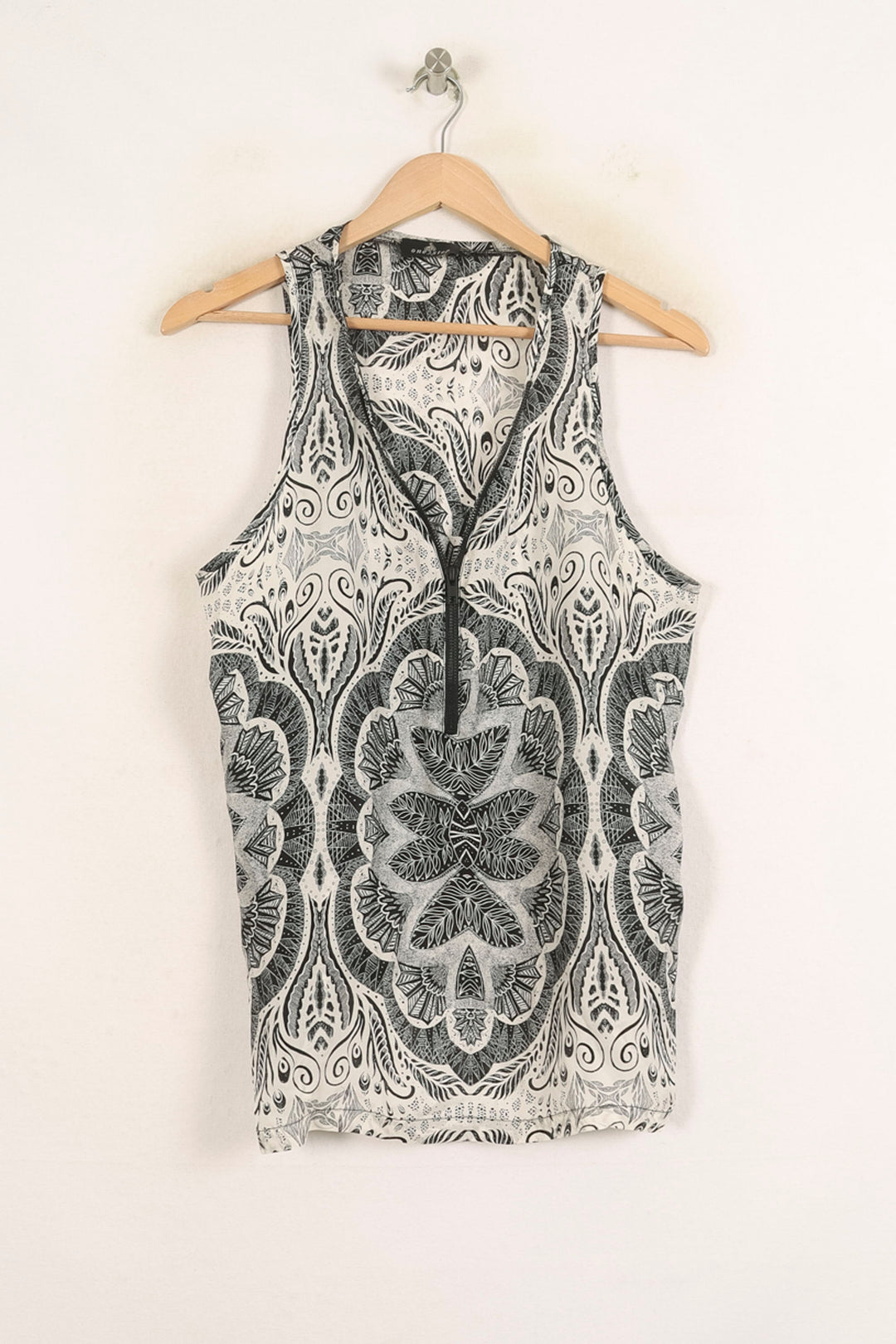 Débardeur Blanc et Noir - Taille XL/42 de la marque One Step | PARAD73722 - Vendu par Paradigme - Image 2