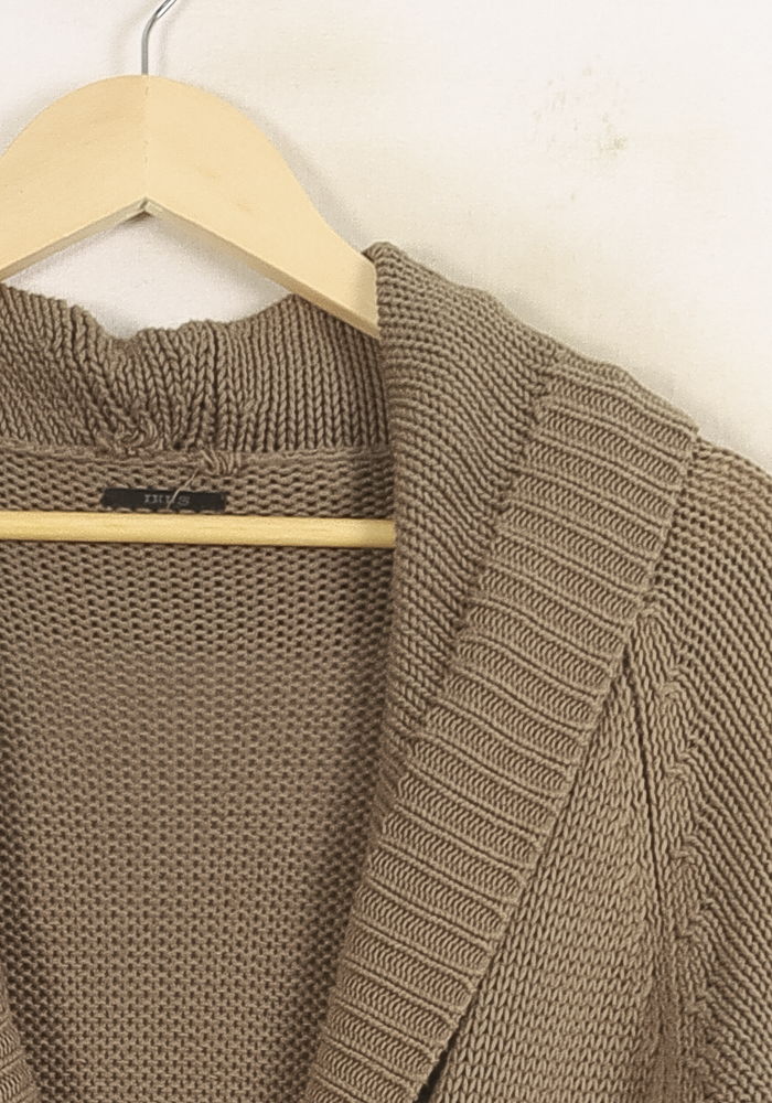 Cardigan Marron - Taille M/38 de la marque IKKS | PARAD73723 - Vendu par Paradigme - Image 3