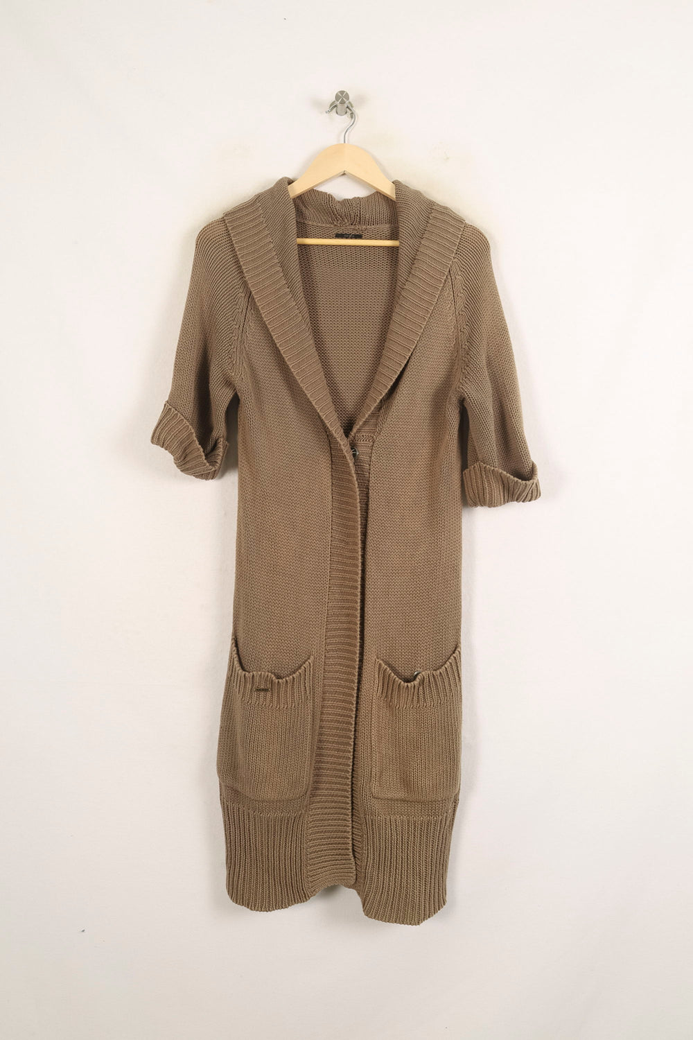 Cardigan Marron - Taille M/38 de la marque IKKS | PARAD73723 - Vendu par Paradigme - Image 2