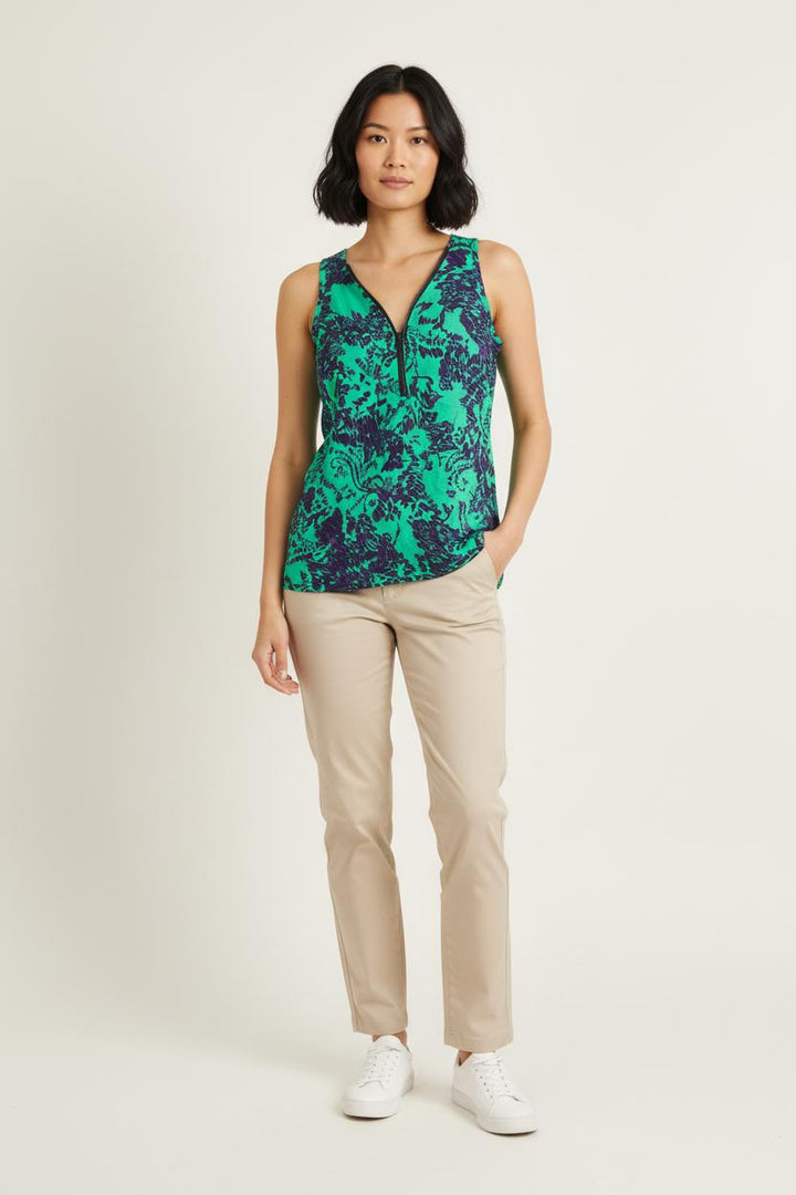 Débardeur Vert et Bleu - Taille XXL/44 de la marque One Step | PARAD73724 - Vendu par Paradigme - Image 1