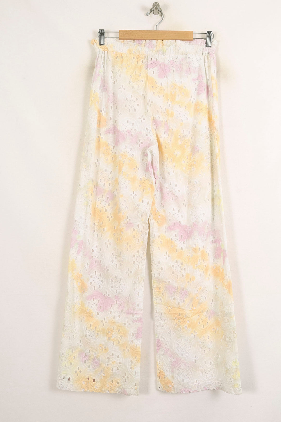 Pantalon Large Blanc et Jaune - Taille XS/34 de la marque Imprevu | PARAD73727 - Vendu par Paradigme - Image 4