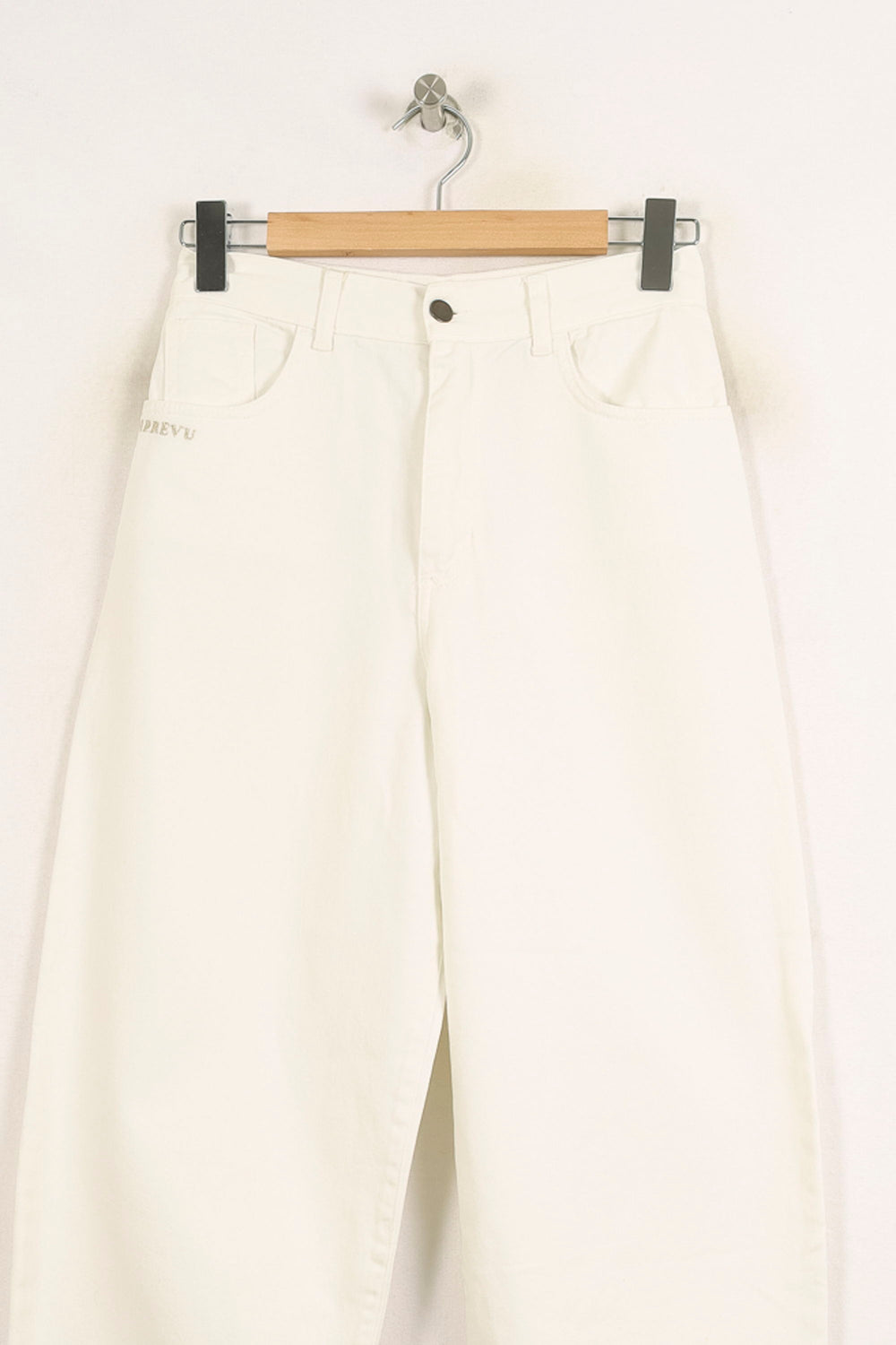 Jean Blanc - Taille XS/34 de la marque Imprevu | PARAD73735 - Vendu par Paradigme - Image 2