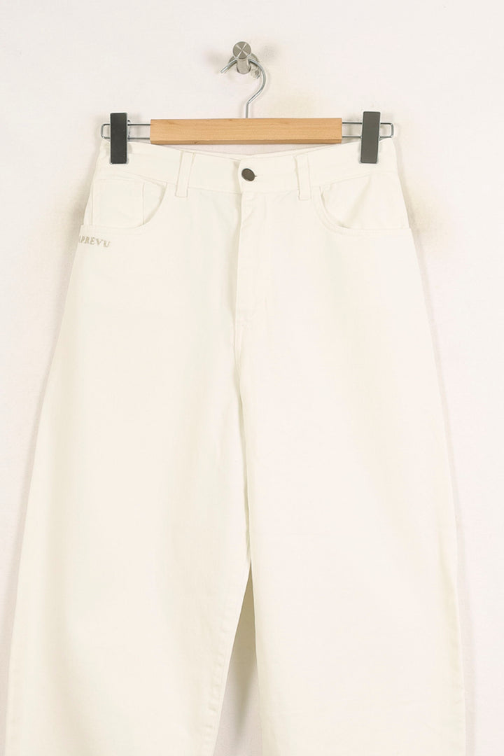 Jean Blanc - Taille XS/34 de la marque Imprevu | PARAD73735 - Vendu par Paradigme - Image 2