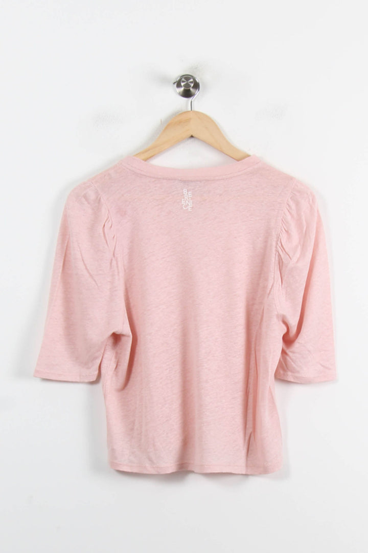Tee-shirt Rose - Taille S/36 de la marque Bérénice | PARAD73745 - Vendu par Paradigme - Image 4