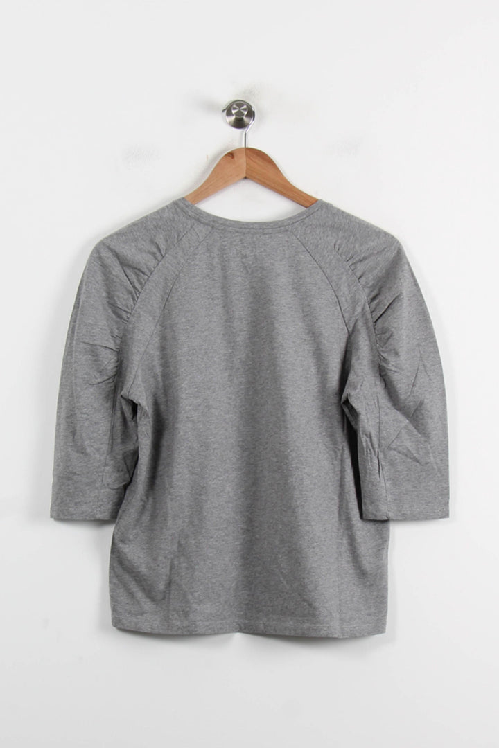 Tee-shirt Gris - Taille M/38 de la marque ba&sh | PARAD73748 - Vendu par Paradigme - Image 4