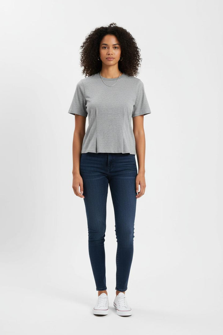 Tee-shirt Gris - Taille M/38 de la marque Bérénice | PARAD73749 - Vendu par Paradigme - Image 1