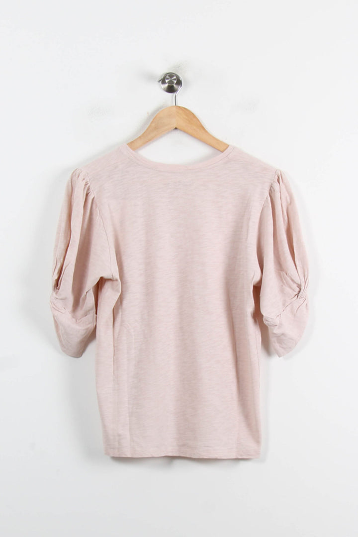 Tee-shirt Rose - Taille M/38 de la marque ba&sh | PARAD73751 - Vendu par Paradigme - Image 4