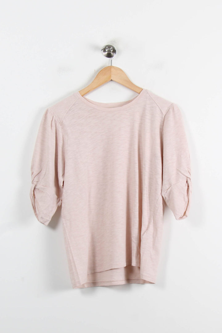 Tee-shirt Rose - Taille M/38 de la marque ba&sh | PARAD73751 - Vendu par Paradigme - Image 2