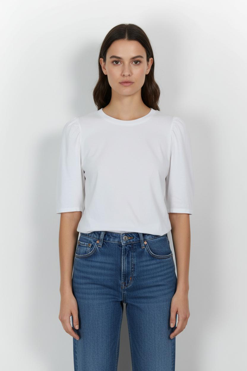 Tee-shirt Blanc - Taille S/36 de la marque Bérénice | PARAD73752 - Vendu par Paradigme - Image 1