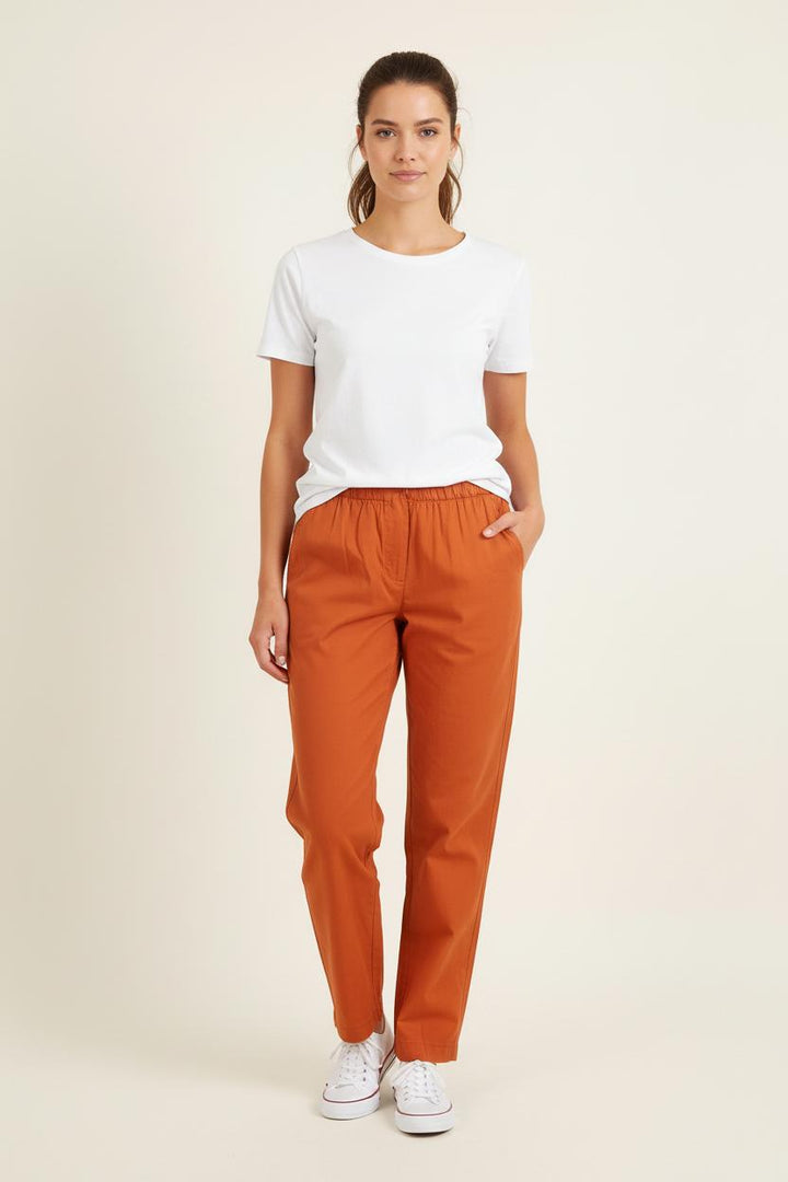 Pantalon Orange - Taille L/40 de la marque La Fée Maraboutée | PARAD73764 - Vendu par Paradigme - Image 1