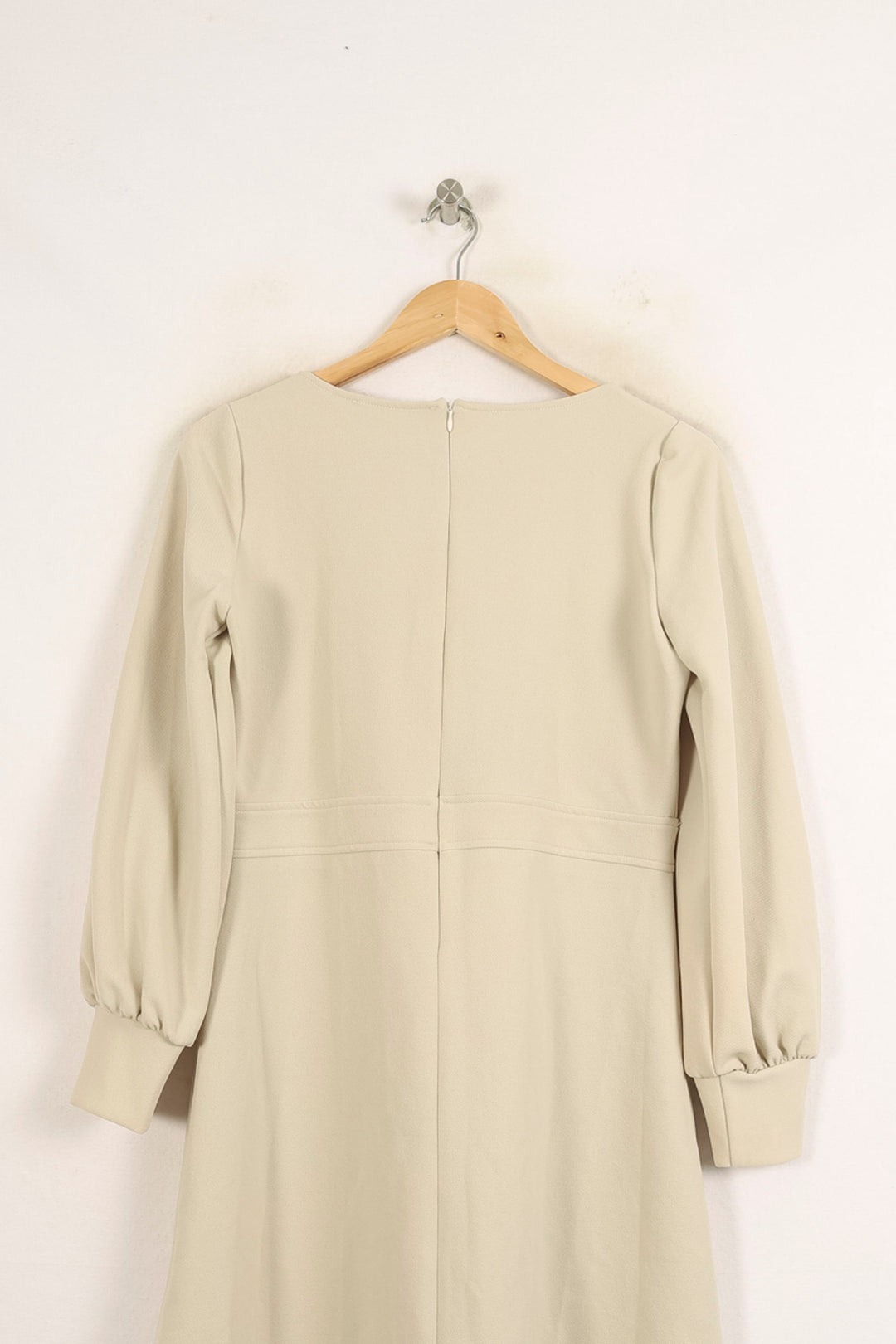 Robe Courte Beige et Noire - Taille L/40 de la marque Sandro | PARAD73767 - Vendu par Paradigme - Image 4