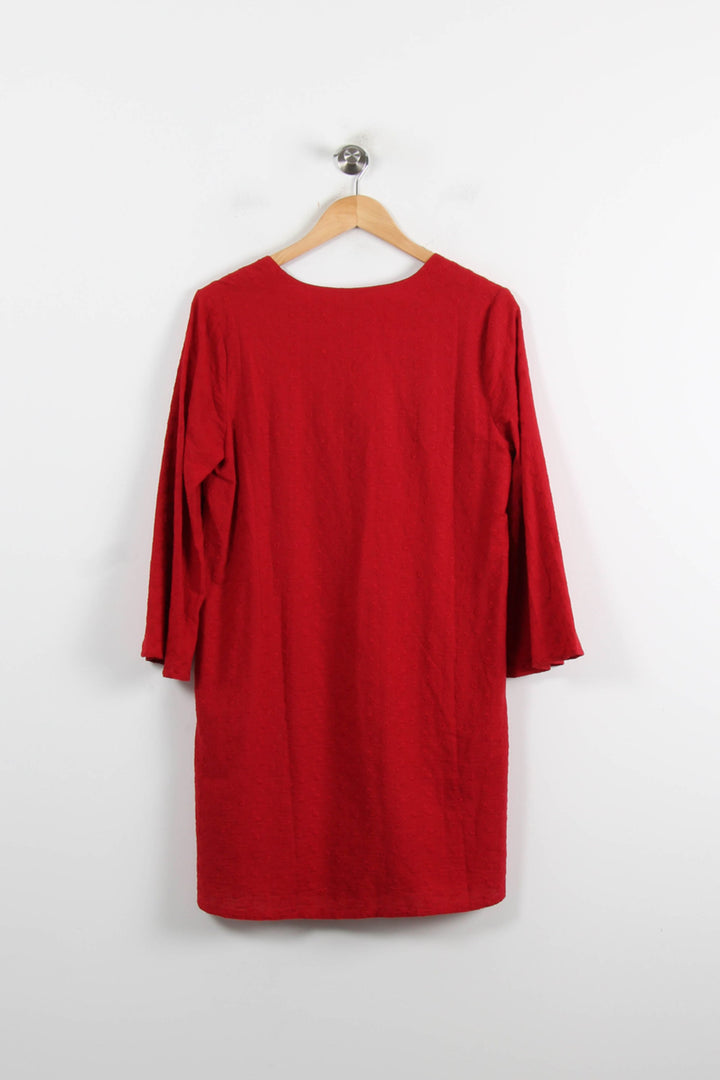 Robe Droite Bordeaux - Taille M/38 de la marque Karl Marc John | PARAD73770 - Vendu par Paradigme - Image 4