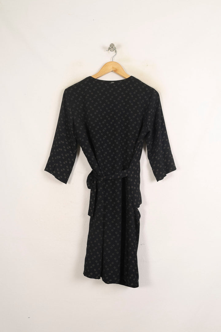 Robe Portefeuille Noire - Taille L/40 de la marque IKKS | PARAD73771 - Vendu par Paradigme - Image 4