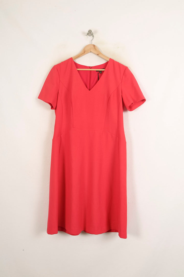 Robe Midi Rouge - Taille XL/42 de la marque Maison 123 | PARAD73774 - Vendu par Paradigme - Image 2