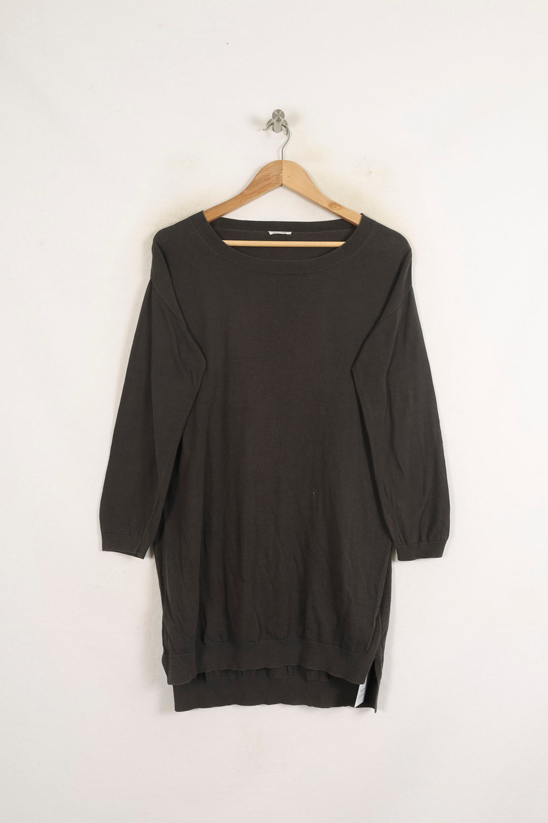 Pull Gris - Taille M/38 de la marque American Vintage | PARAD73779 - Vendu par Paradigme - Image 2
