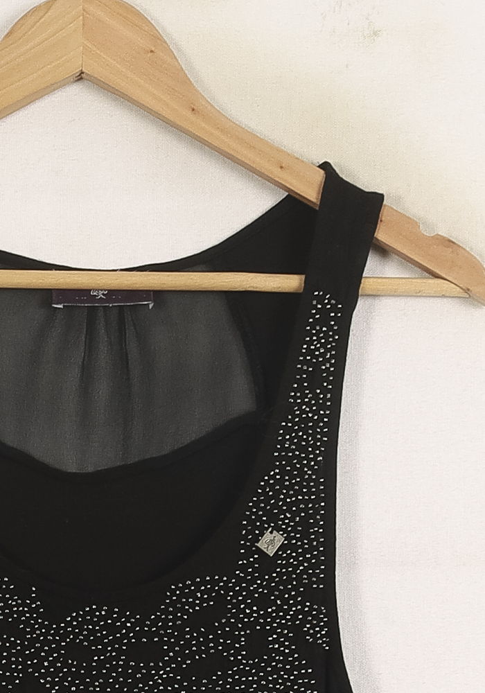 Robe Sans Manches Noire - Taille L/40 de la marque One Step | PARAD73783 - Vendu par Paradigme - Image 3