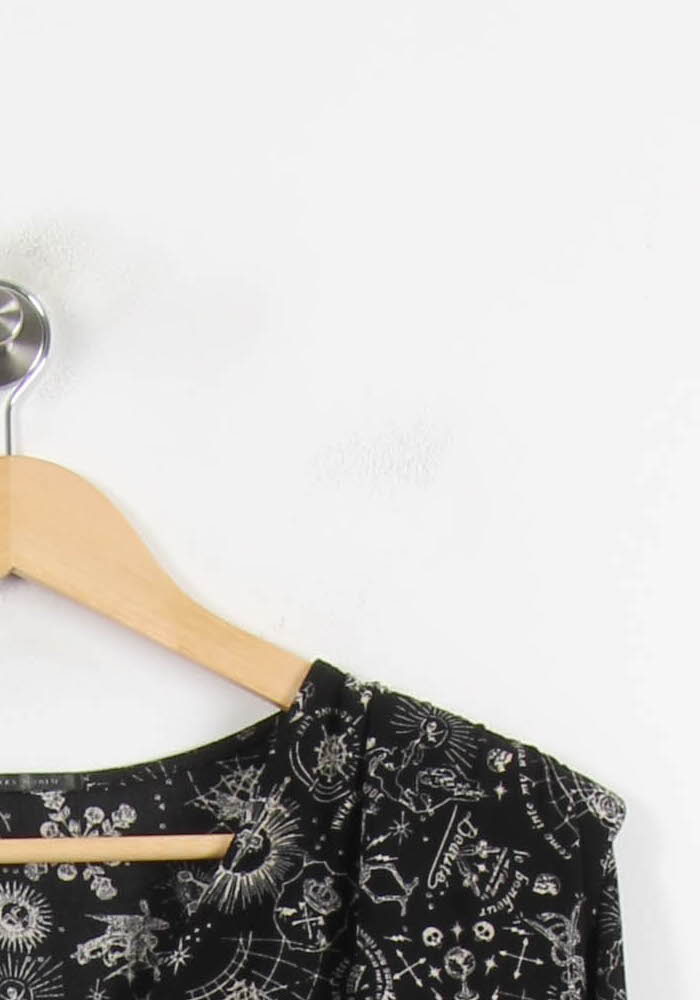 Robe Courte Noire et Blanche - Taille L/40 de la marque IKKS | PARAD73786 - Vendu par Paradigme - Image 3