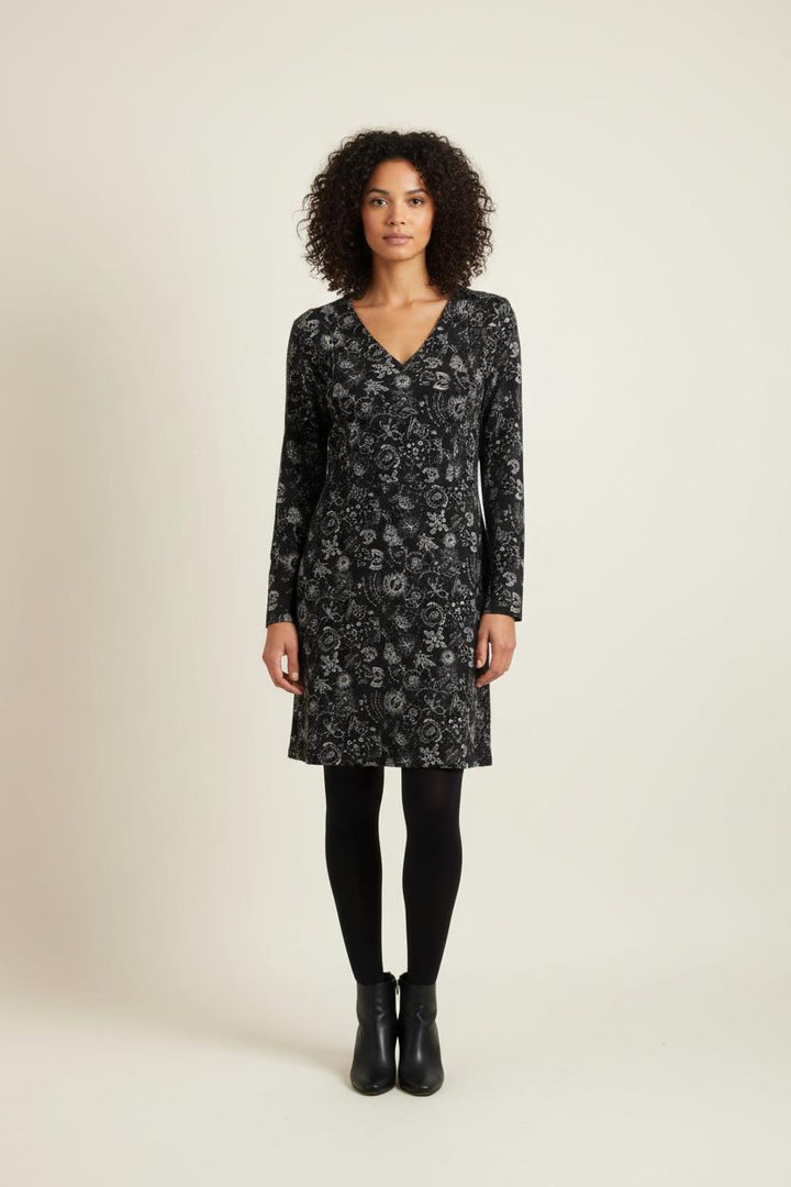 Robe Courte Noire et Blanche - Taille L/40 de la marque IKKS | PARAD73786 - Vendu par Paradigme - Image 1