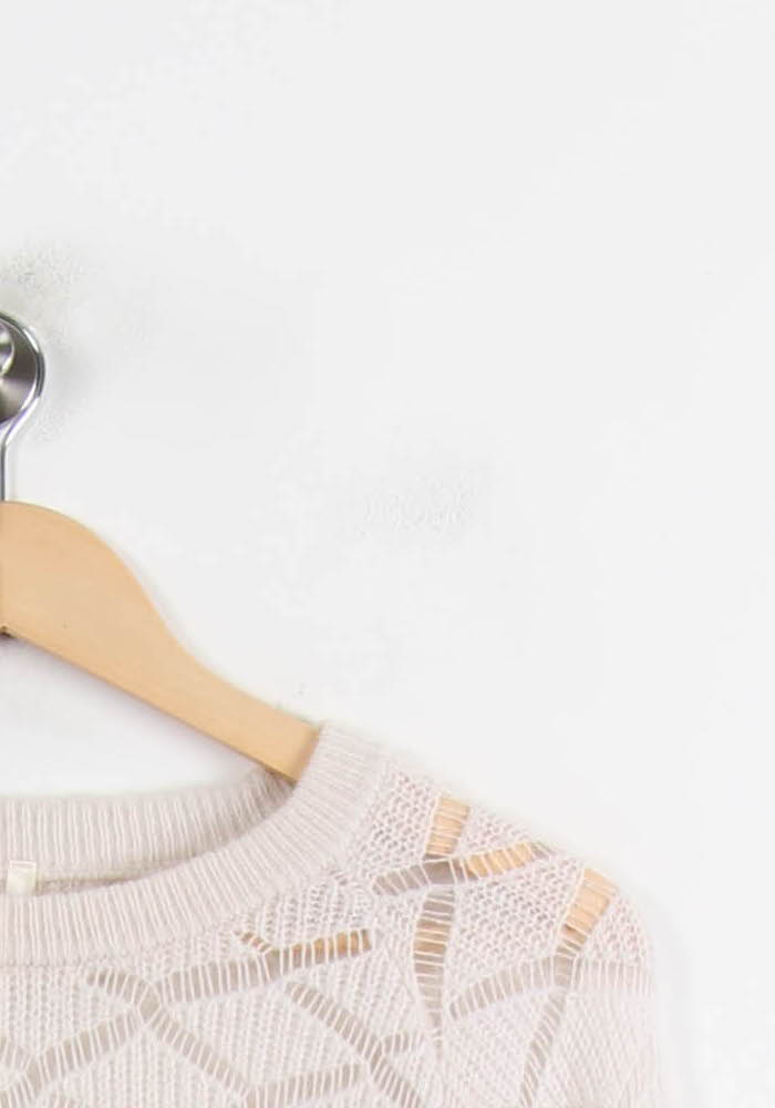 Pull Blanc - Taille XS/34 de la marque I.Code | PARAD73789 - Vendu par Paradigme - Image 3
