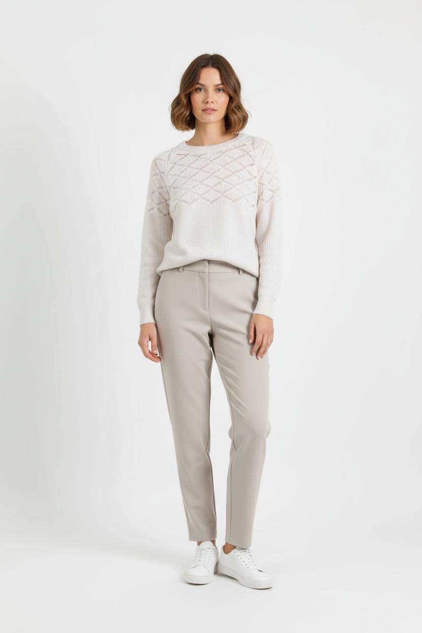 Pull Blanc - Taille XS/34 de la marque I.Code | PARAD73789 - Vendu par Paradigme - Image 1