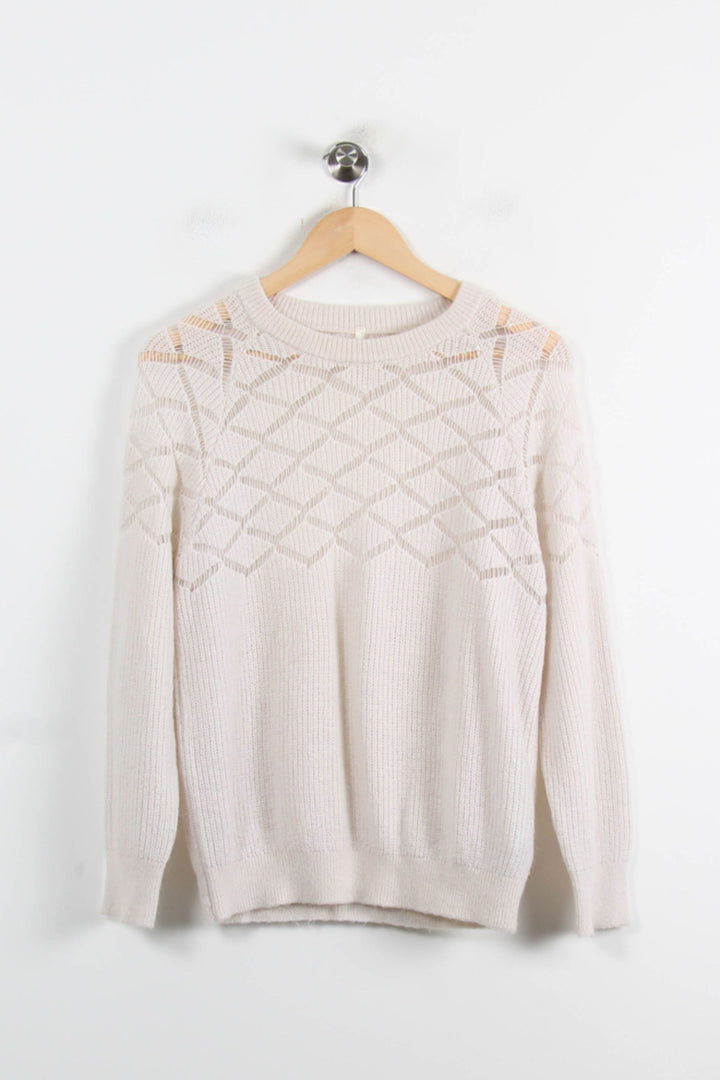 Pull Blanc - Taille XS/34 de la marque I.Code | PARAD73789 - Vendu par Paradigme - Image 2