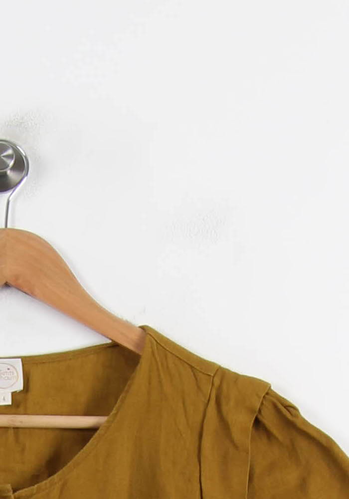 Robe Longue Marron - Taille XL/42 de la marque Des petits hauts | PARAD73790 - Vendu par Paradigme - Image 3